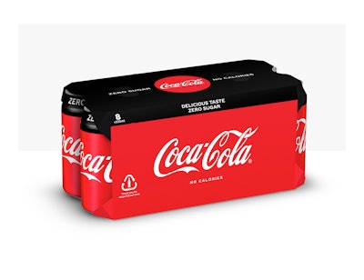 Coca-Cola European Partners' new paperboard multipack packaging