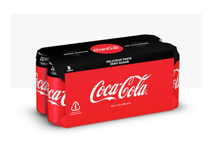 Coca-Cola European Partners' new paperboard multipack packaging