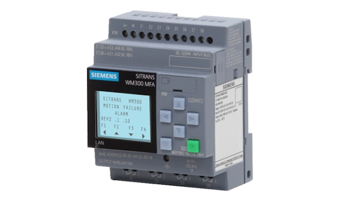 Motion Failure Alarm Facilitates Commissioning and Configuration