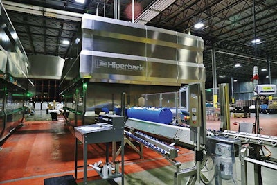 Universal Pure uses Hiperbaric machinery for HPP toll processing at this facility in Malvern, Pennsylvania. Photo courtesy of Hiperbaric.