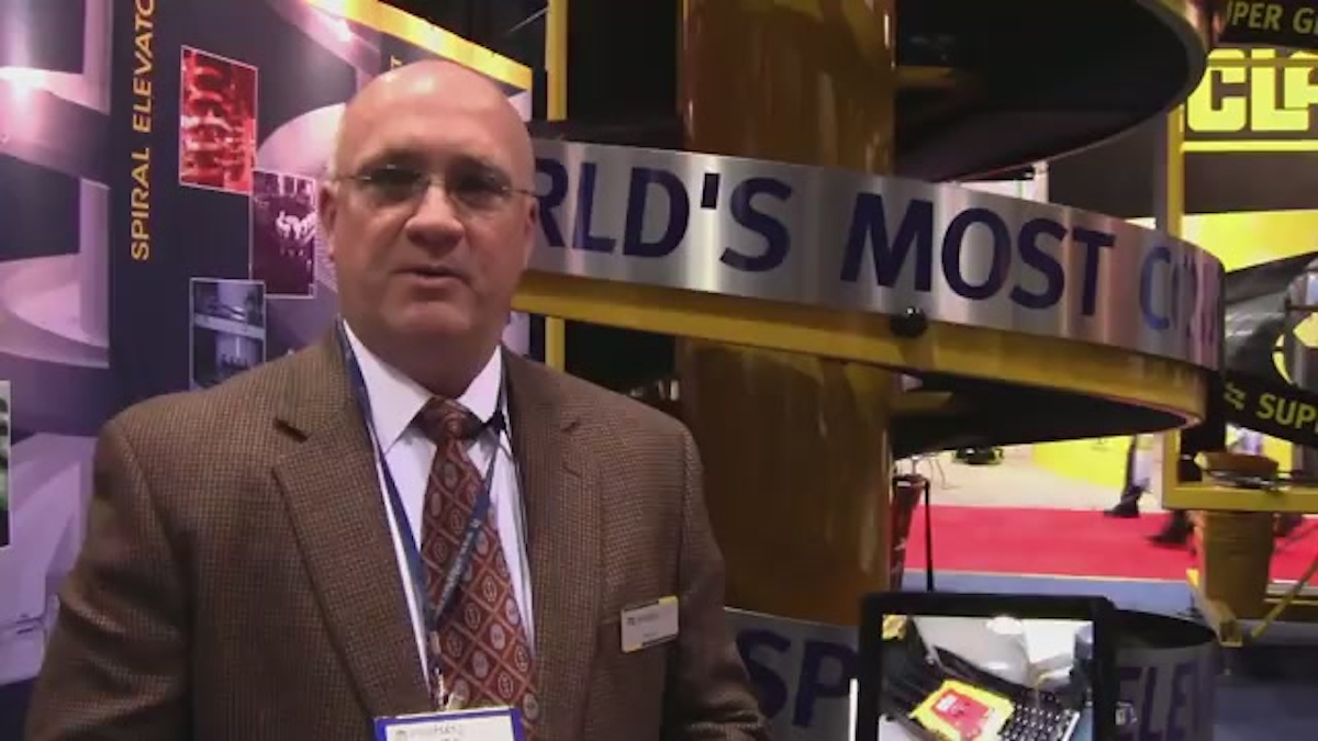 Small-footprint spiral conveyor | Packaging World
