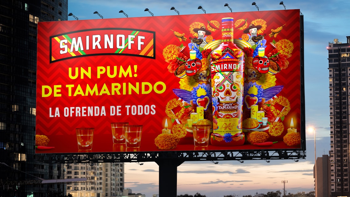 Smirnoff Bottle Captures Symbolism Of Day Of The Dead Packaging World Smirnoff Bottle Captures Symbolism Of Day Of The Dead Packaging World