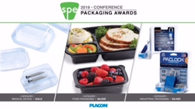 Placon SPE award winning packages