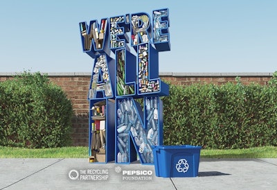 The All In On Recycling challenge seeks to make recycling easier for more than 25 million U.S. families.