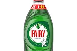 In the U.K., Fairy is converting its bottles to 100% PCR in its most popular sizes.