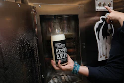 Budgen's milk on tap