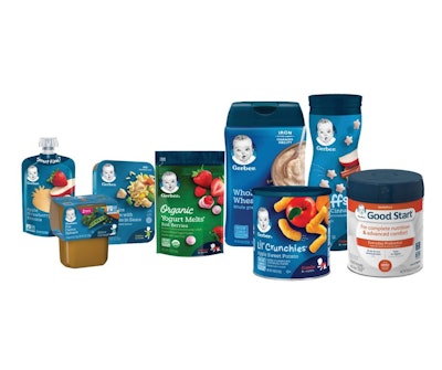 Gerber Accepted Baby Food Packaging For Recycling Program
