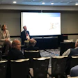 Nancy Wilson, CEO, Morrison Container Handling Solutions, Edward Dernulc, Fabricators & Manufacturers Association, and Stephan Girard, Senior Director, Workforce Development, PMMI, acted as community involvement evangelists at the PMMI Annual Meeting today in Cincinnati.