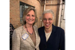 Left to right: Morrison CEO Nancy Wilson and President of the Cook County Board of Commissioners Toni Preckwinkle.