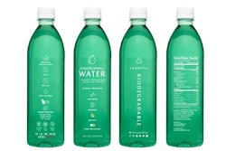 Chlorophyll Water landfill-biodegradable bottle