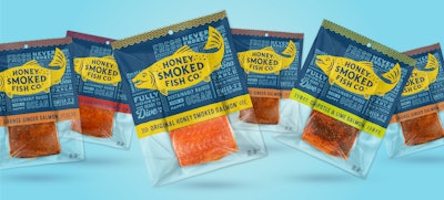 Salmon with a Smile: Fish Brand's Bold Personality Captured in