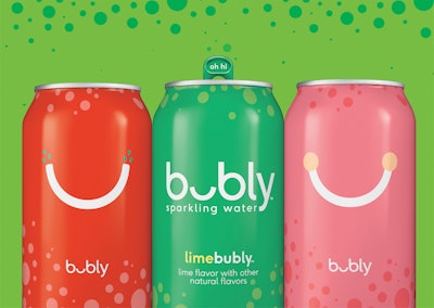 PepsiCo's bubly sparkling water
