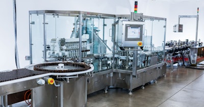 The HMI on Syntegon’s filling and capping machine gives much more information than those of Young Living’s other fillers, according to Davies.