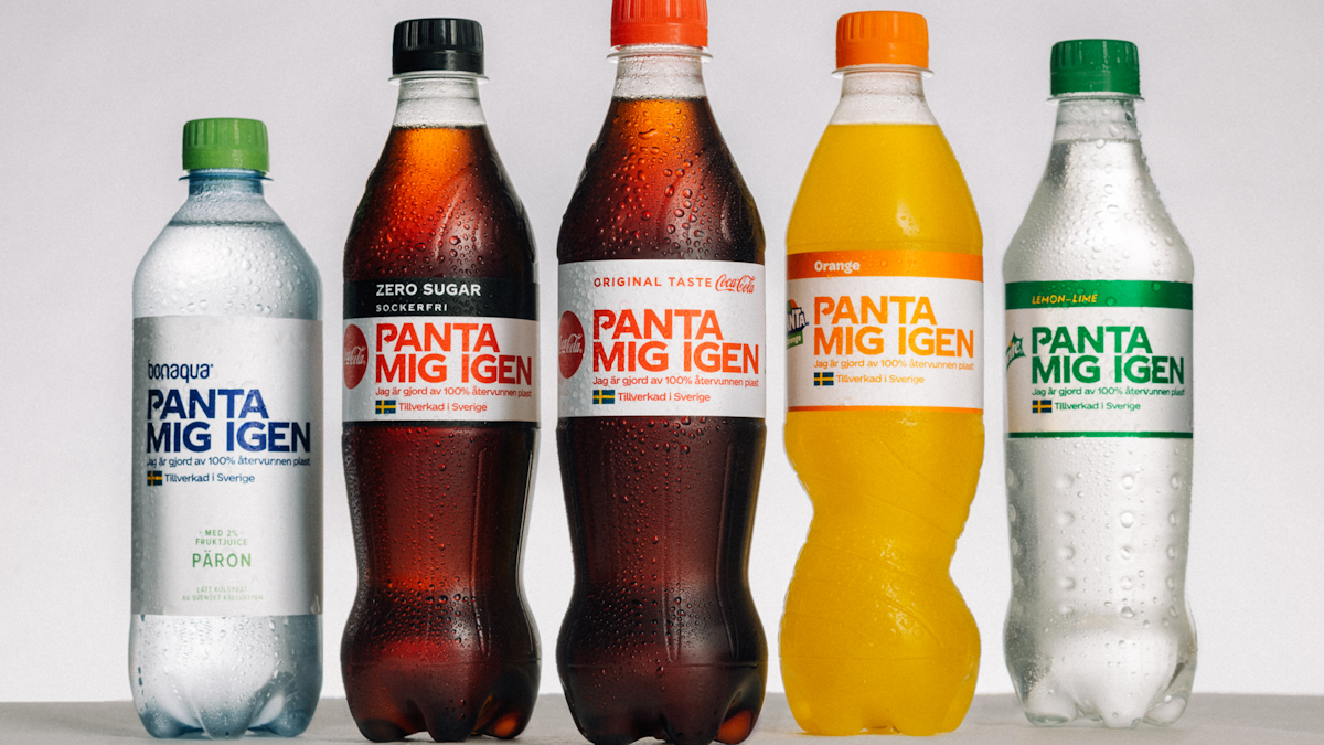 Regional Coca Cola Labels Sacrifice Brand Space For Recycling Education Packaging World The plastic used to make water and pop bottles is polyethylene terephthalate it's technically one of the most recyclable plastics in use today.