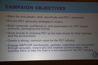 Positively PET campaign objectives