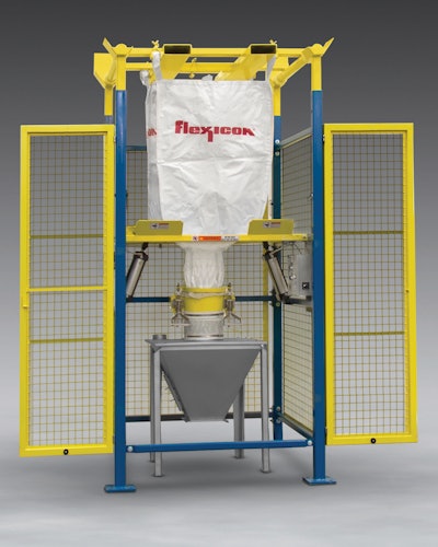 Flexicon Bulk Bag Discharger With Safety Cage