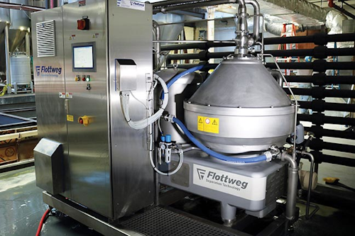 Since using the Flottweg AC 2000 centrifuge, Rhinegeist has been able to shave at least a week off of its brewing process, producing 3,400 barrels of beer a week.