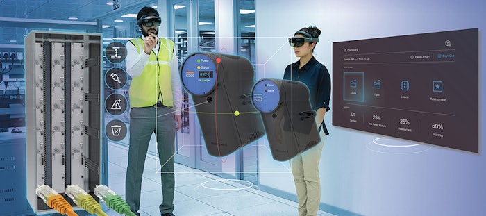 To simulate on-the-job experience, workers can access activities through virtual environments.