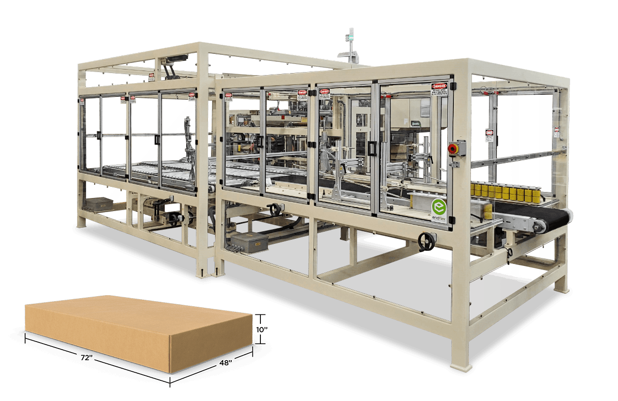 tray lid sealer system from endflex llc packaging world green boxes ind