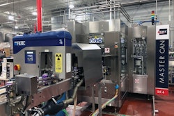 At Fathead’s, cans exit a 24-head filler and are conveyed through an inspection system that checks for proper fill levels.