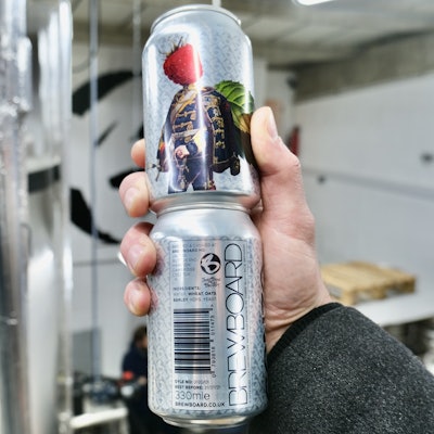 Direct digital print on aluminum cans is a differentiator for this U.K. craft brewer.