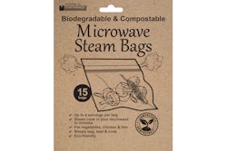 Each package of 15 compostable bags costs $4.95.