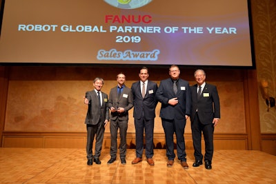 Quest Fanuc 2019 Global Partner Of The Year Award