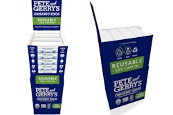 Reusable egg carton display