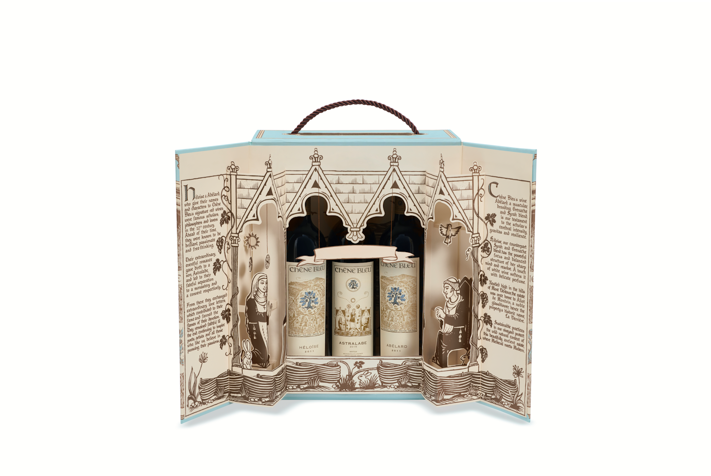 PopUp Gift Box From Chêne Bleu Tells 12th Century Love Story