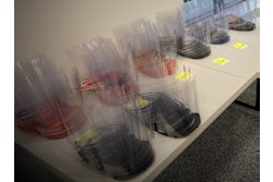 Completed face shields for Northwest Ohio medical workers.