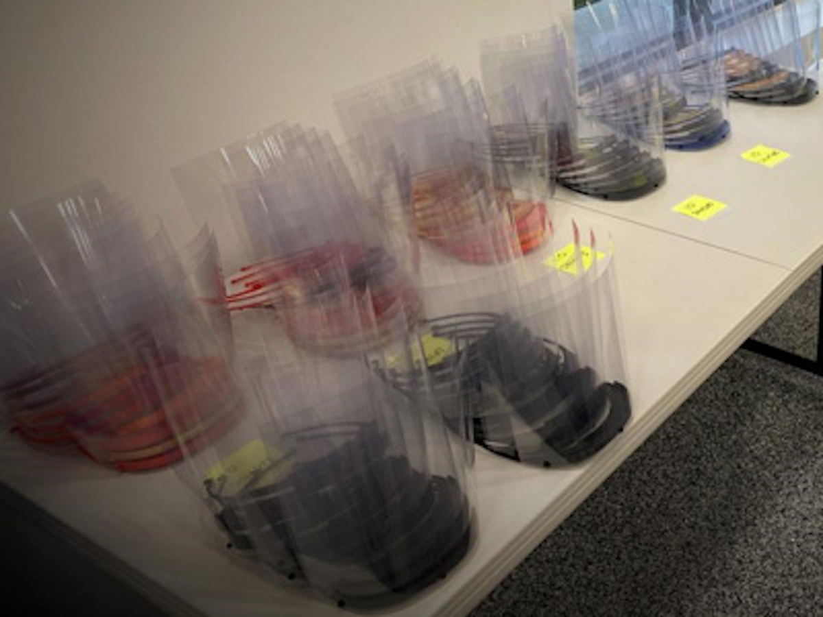 O I 3d Prints Face Shield Frames Packaging World