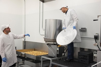 A two-person, plant floor team rule would be considered an effective mitigation, particularly in sensitive production areas, such as when product and packaging materials are exposed and where material handling steps take place.