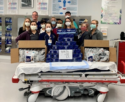 Indorama Ventures Olefins in the U.S. donated 190 goggles and 78 boxes of facial masks to Lake Charles Memorial Hospital.