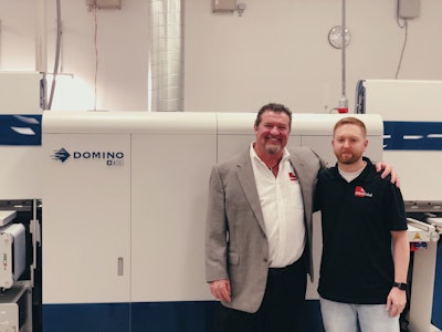 The new Domino digital press will help Abbott Label reach additional markets and customers.