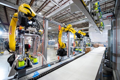 Fanuc robots at Medline