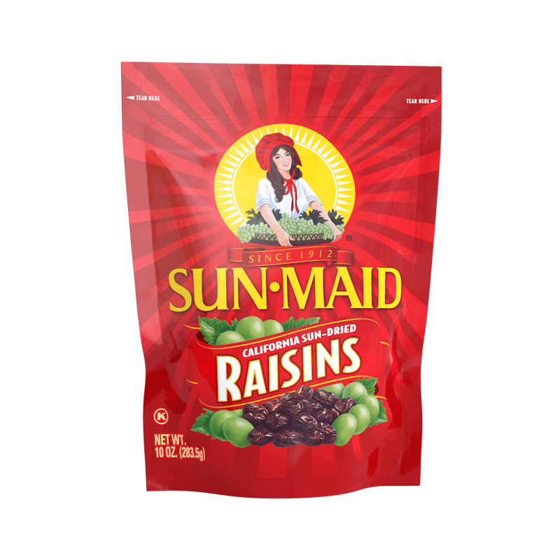 Sun-Maid's Little Red Box of Raisins Gets First Redesign in Decades ...