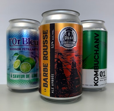 Water, craft brew, and Kombucha are beverage markets uniquely suited for direct digital print on cans.
