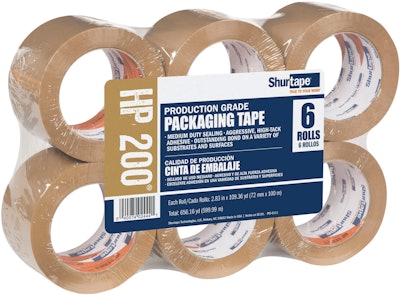 Shurtape Hp200 Tan 6pack 72x100