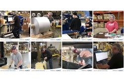 Glenroy’s staff working inside its manufacturing facilities.