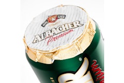 Albacher Can Lid Label