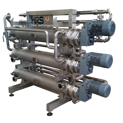 Hrs Rmp Series Multi Pass Scraped Surface Heat Exchanger