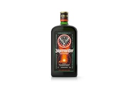 Jagermeister bottle, front