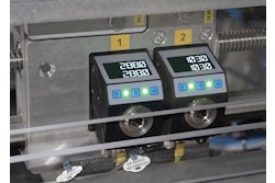 Electronic position indicators simplify size changeovers. The status LEDs light up green when the actual and target values match precisely.