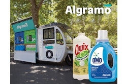 For the pilot, Unilever is offering its Omo and Quix detergents in its standard retail packaging, to which are added an RFID tag and an Algramõ-Unilever co-branding label.