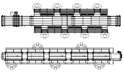 Multi Conveyor Spaced Barrier Hand Packing Stations 250dpi