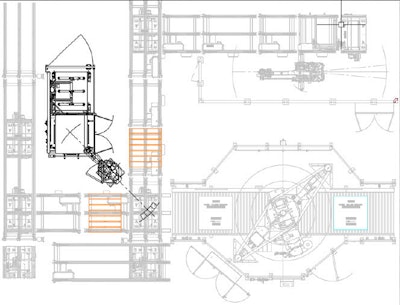 Pearson’s dual-cell solution is able to handle four palletizing lines dedicated to the customer’s new case style, along with two additional lines, when needed