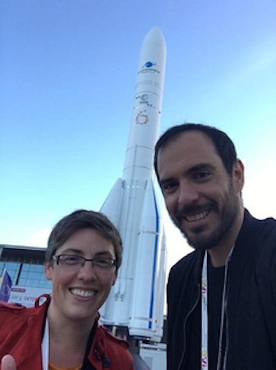 Authors Marianna Obrist and Carlos Velasco.