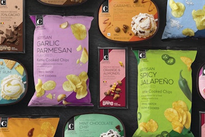 Schnucks’ Culinaria ‘affordable indulgence’ line of 145 items uses a consistent, cross-category design strategy to create an identity and build the brand throughout the store.