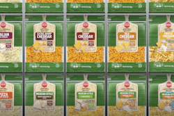 For its best-selling cheese products, Schnucks chose a unique green color to differentiate the line from the competition, while a cheese-board concept provides appetite appeal and ‘brings a smile in the mind.’