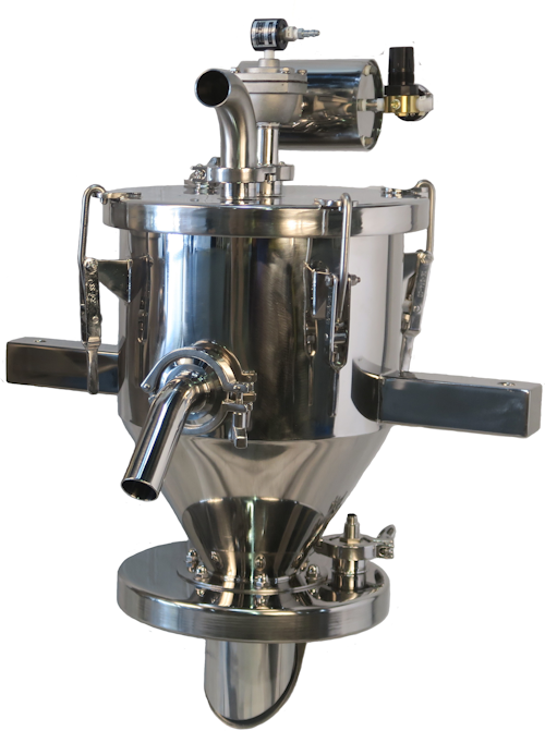 Vacuum Conveying Systems Eliminate Dumping Lifting And Stair Climbing From Vac U Max Packaging World